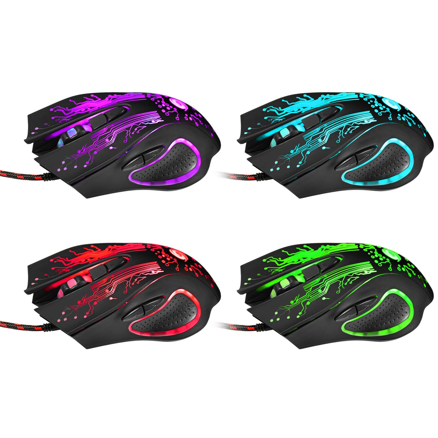 USB Wired Gaming Mouse 5500DPI