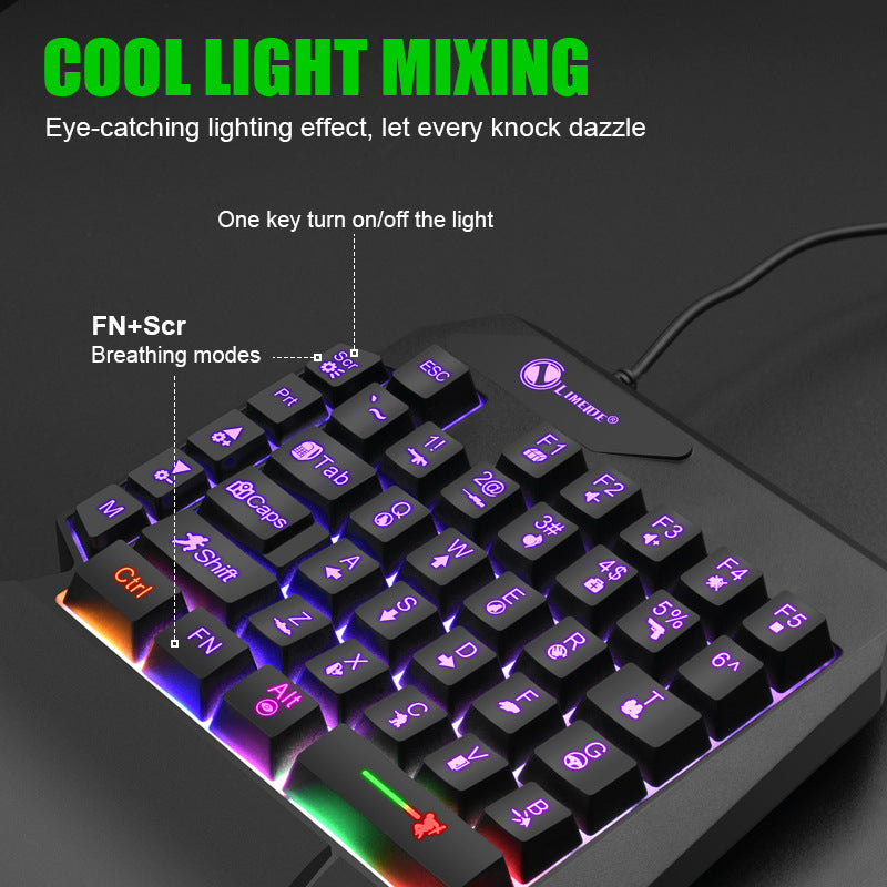 Luminous Gaming Keyboard Mouse