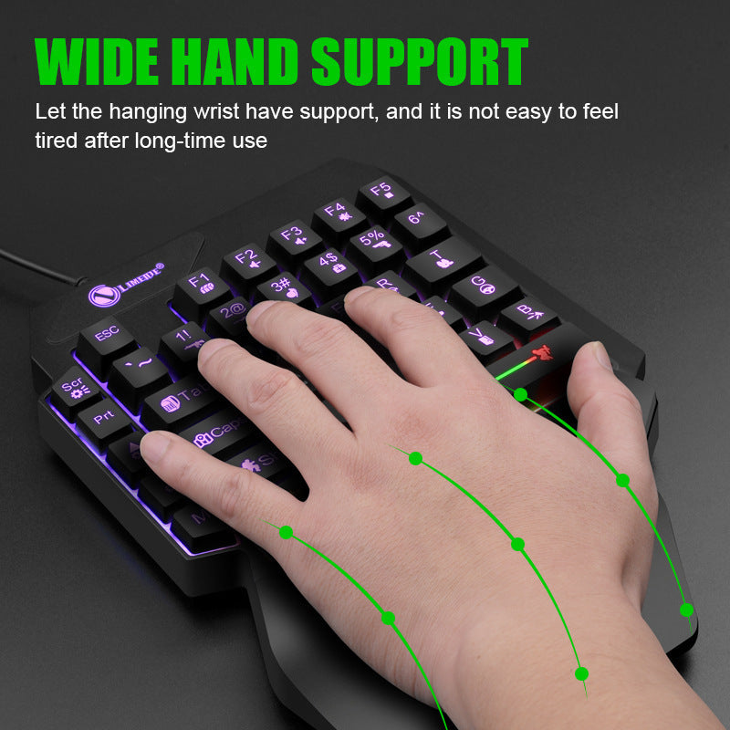 Luminous Gaming Keyboard Mouse